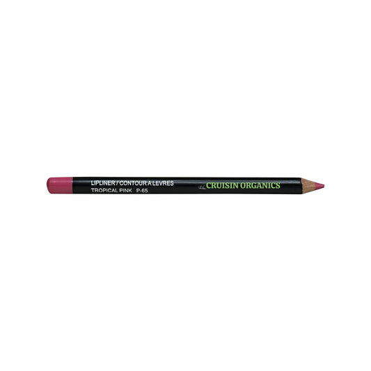 Our Cruisin Organics Tropical Pink Lip Liner is infused with beeswax and seed oils, this no-smudge, long-lasting formula is the perfect liner with a rich, creamy texture. The high-impact, rich pigments are the perfect tinted base for your favorite lipstick. You can easily create a fuller smile and a bigger pout as you smoothe over your lips. With our Lip Liner, a dreamy and pillowy lip is never out of reach.