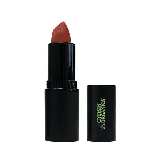The Plum Wine Lipstick by Cruisin Organics  has arrived. Infused with the enriching properties of beeswax, this Plum Wine Lipstick provides unparalleled moisturization and shields your lips from harmful UV radiation. Utilizing natural beeswax, this Lipstick delivers a sheer gloss for a final look that's distinct from the typical matte finishes. Boasting rich pigments and a delicate blend of jojoba and castor seed oils, your lips will exude lushness, hydration, and plumpness