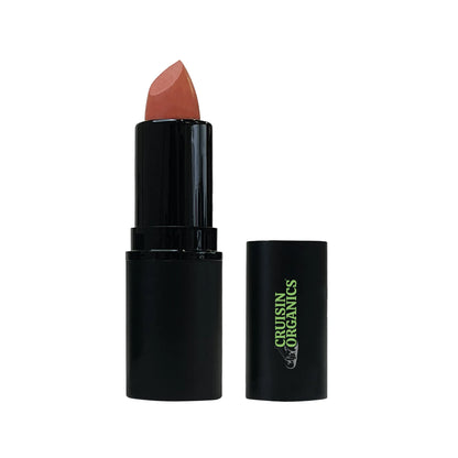 Ultimate lip enhancement with Misty Mauve Lipstick. Infused with natural beeswax, this cruelty-free lipstick  and a sheer gloss for a unique look. Enriched with jojoba and castor seed, it delivers lip-plumping, moisturizing, and long-lasting shine. Perfect for day or evening wear.