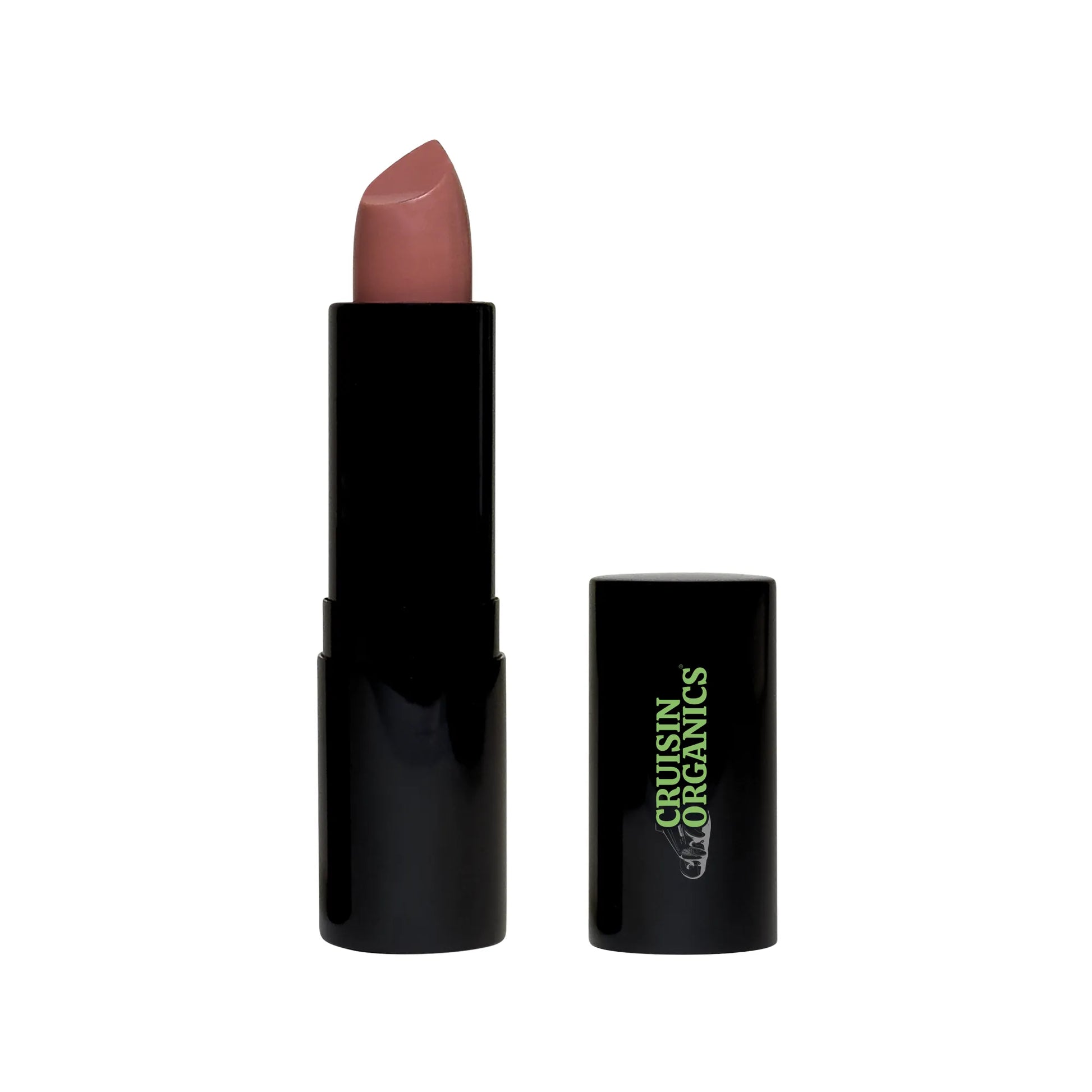 Matte Lipstick in Lustrous Latte from Cruisin Organics. With opulent lip components that aid in anti-aging, exudes beauty.