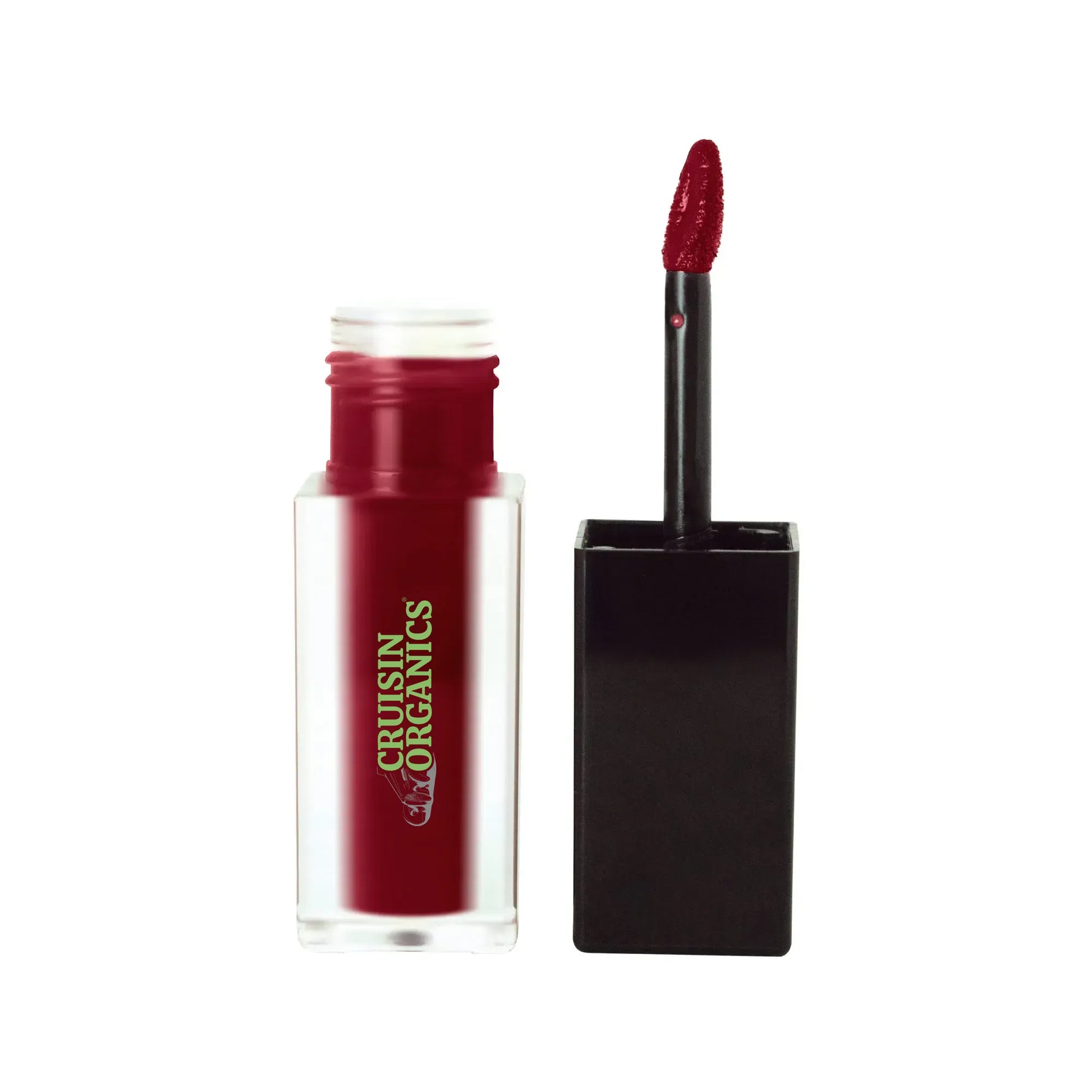 Accentuate your desired color with Cruisin Organics Dark Sienna matte lip stain. Made with vitamin E for a milky finish.