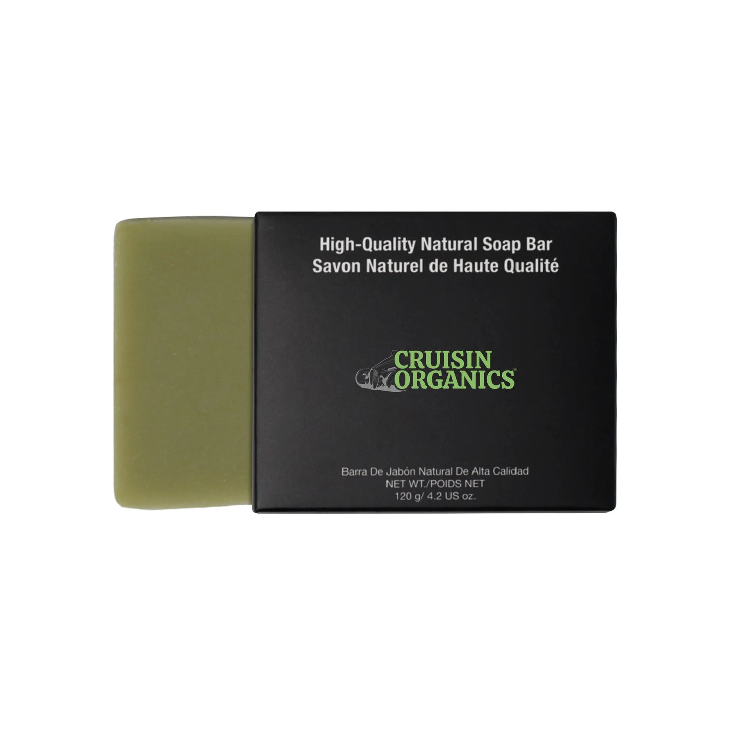 Feel the power of Crjuisin Organics Aloe Vera Soap in this natural, aloe-rich, soothing soap. With plant-based, skin-soothing ingredients, your skin will glow and feel plump after a single wash. Aloe vera is the perfect ingredient to soothe dry, irritated, and itchy skin from environmental stressors. With a blend of natural goat’s milk and shea butter, this is the ideal lathering soap to lather your skin in luxury. Packed with natural ingredients and essential oils, this soap is for  body, face, and hands.
