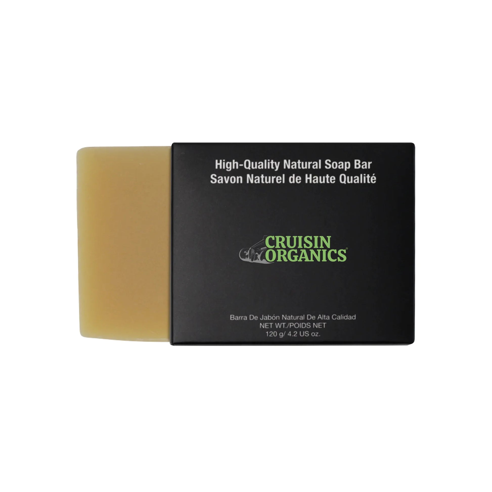 Cruisin Organics Basil Blast Soap A soft blend of basil and neem, this soap works wonders to help you achieve clearer skin. With a small but mighty amount of neem oil, it is the superpower of collagen production for bouncier skin, all the while controlling excessive oiliness for acne-prone skin. With the right amount of natural basil oil, its properties nourish, repair, and brighten skin complexions with a single use. Feel the power of basil and neem with this lavish soap bar.