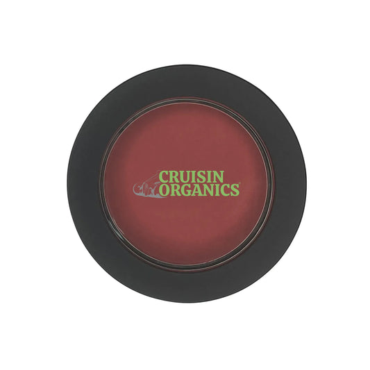 Cruisin Organics talc-free blush is a soft-pressed powder that blends into skin! Get the natural flush look your cheeks have always dreamed of. In a single pan, mix and match your favorite blush shades on-the-go for a day trip or a night out in it's finest powder.