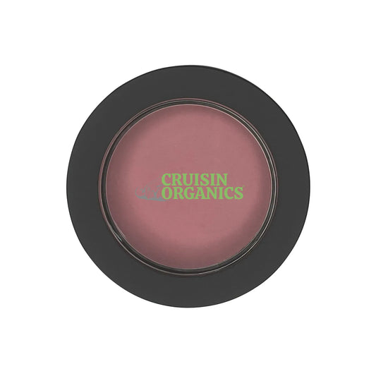 Experience a silky, soft-pressed powder with Cruisin Organics' Magnolia Single Pan talc-free blush. Achieve a healthy, natural-looking flush for your cheeks in a single pan, perfect for on-the-go application. Mix and match different blush shades for a versatile look, and enjoy the finest powder quality thanks to its triple-milled formula. Indulge in the beauty of clean ingredients for radiant, beautiful skin.