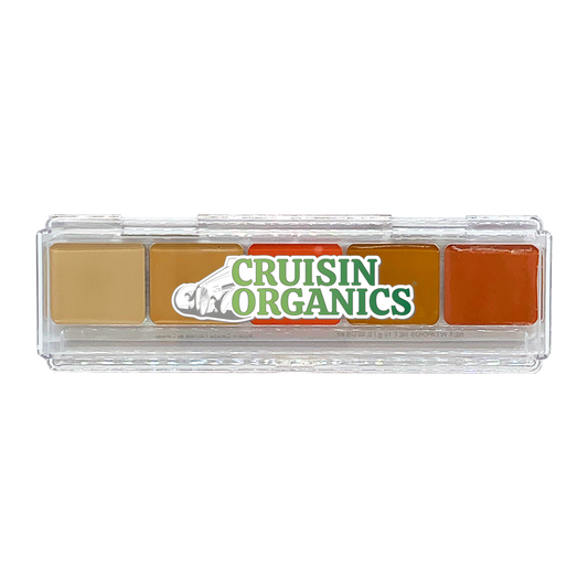 Transform your skin and confidence with Crusin Organics Squirrel Away Concealer Tray. This specialized concealer not only effortlessly hides imperfections, blemishes, and redness but also provides full coverage and SPF protection. Say goodbye to acne and dark circles with this gentle formula suitable for all skin types. Feel and look flawless with this skin-loving make-up.