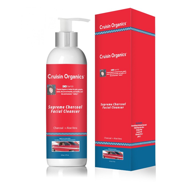 Charcoal Facial Cleanser Cruisin Organics ®
