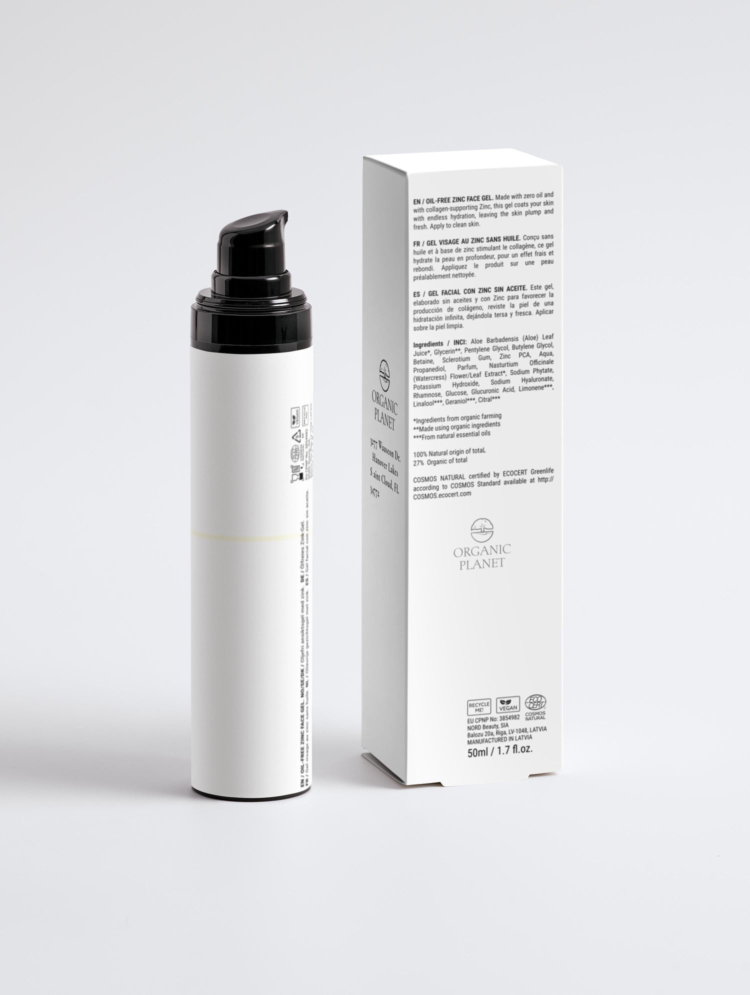 A lightweight, oil-free moisturizer that absorbs instantly without residue. Zinc strengthens skin&