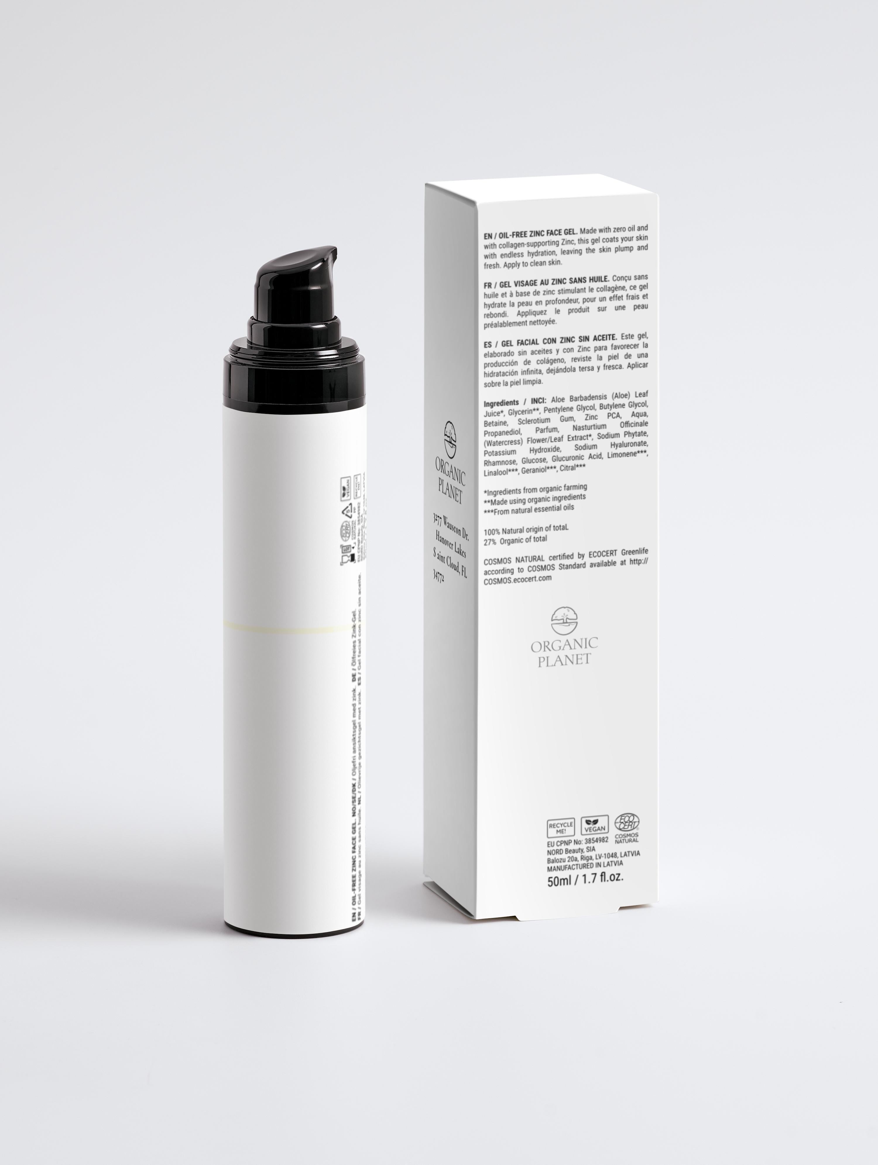 A lightweight, oil-free moisturizer that absorbs instantly without residue. Zinc strengthens skin&