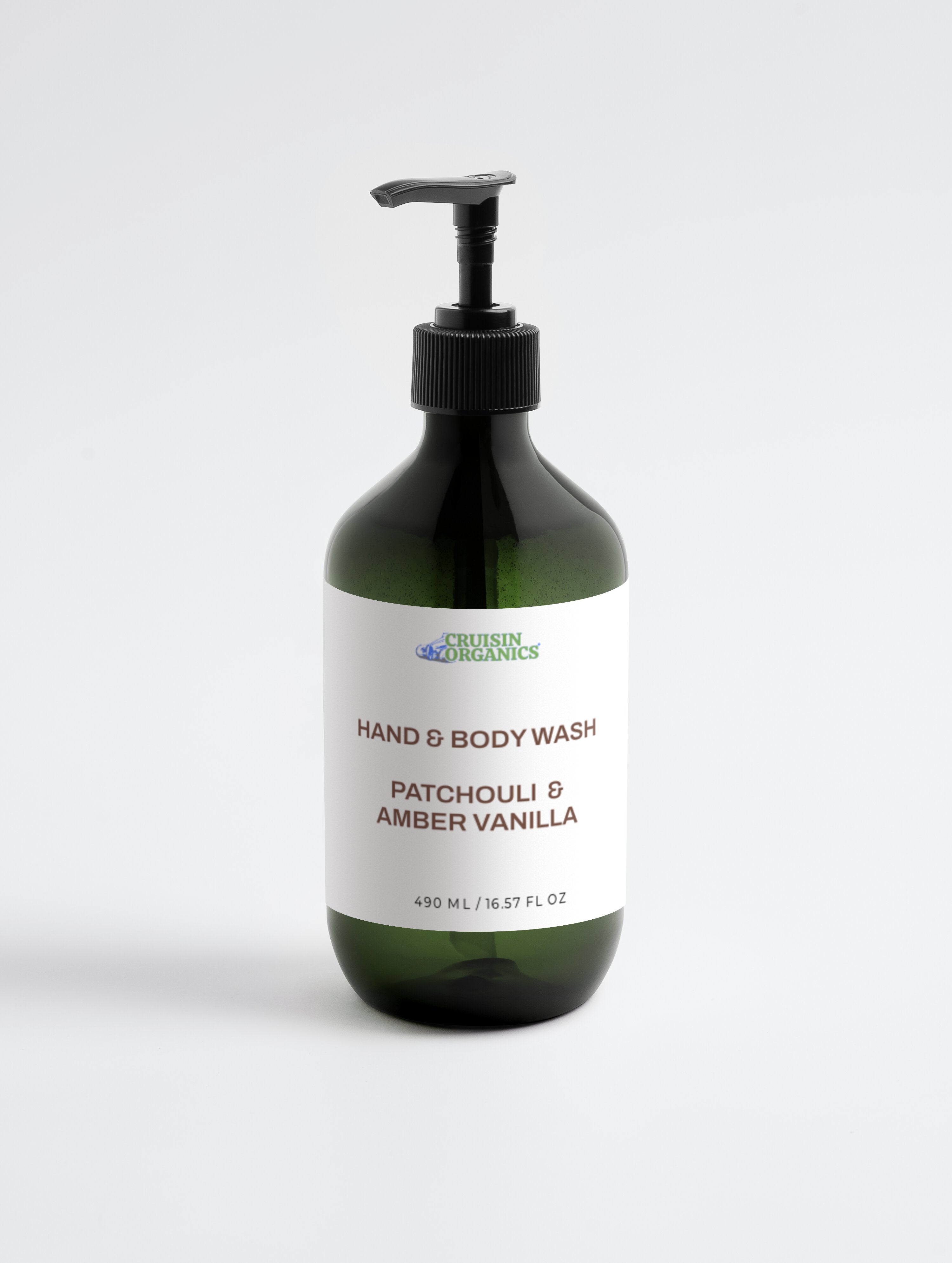 Hand &amp; Body Wash, Patchouli &amp; Amber Vanilla