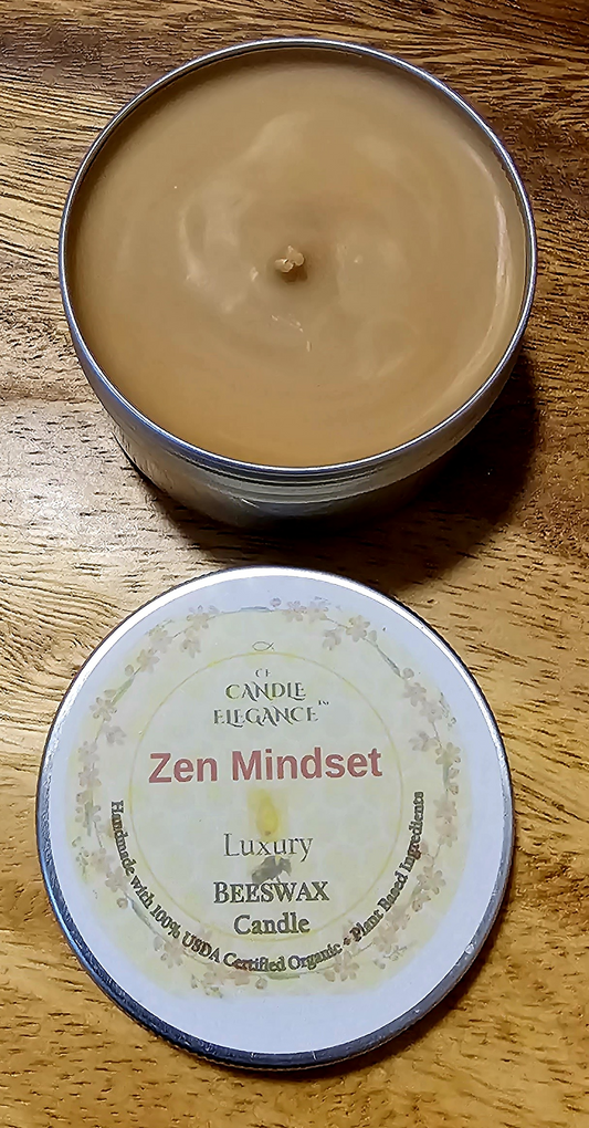 Elevate your travels with the Zen Travel Candle by Cruisin Organics. Made with essential oils, its refreshing, herbaceous, and fruity scent promotes mindfulness and well-being. Candle elegance for those who love to take risks and seek adventure!