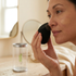 Classic Blender being used to blend foundation on the cheek
