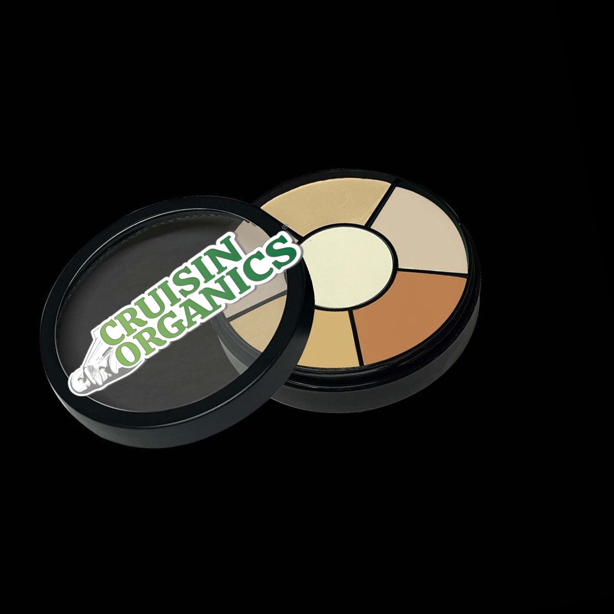 concealer-wheel-deep. Cruisin Organics Deep Corrector Concealer Wheel + SPF. Enhanced by substances that provide moisture.