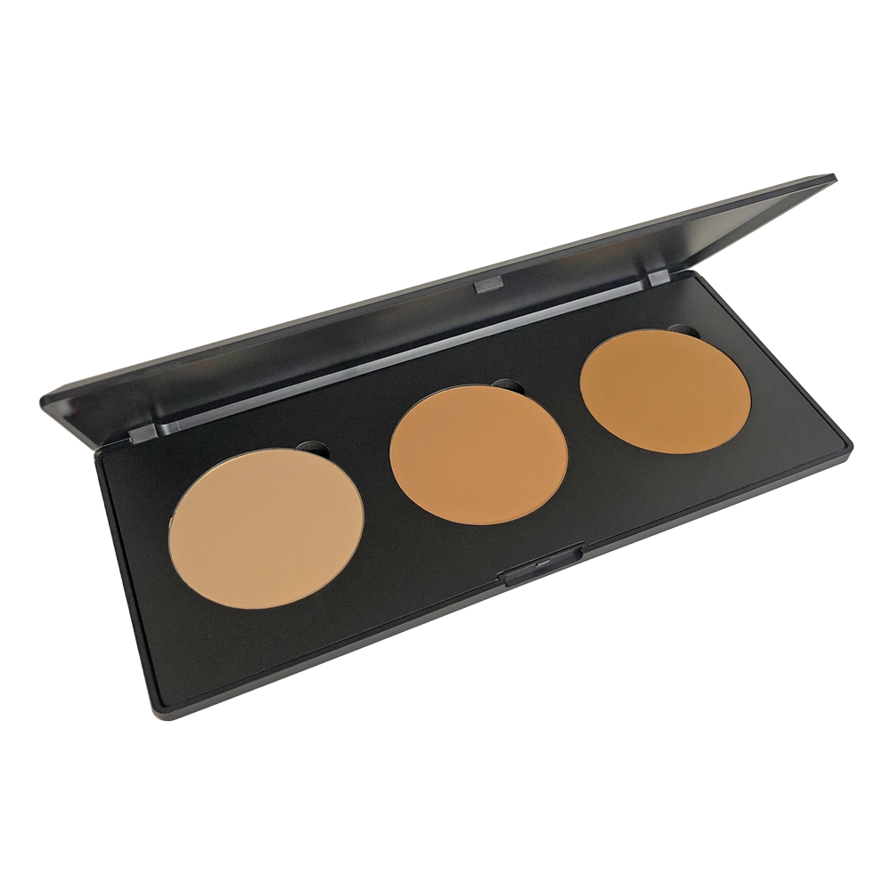 Transform your daily makeup routine with our Caramel Medium Foundation Palette. Featuring long-lasting performance and SPF protection, this dual palette ensures your complexion stays radiant and flawless all day long. Say goodbye to touch-ups and hello to a picture-perfect look that will last from morning to night. Elevate your makeup game with this must-have luxury beauty product.