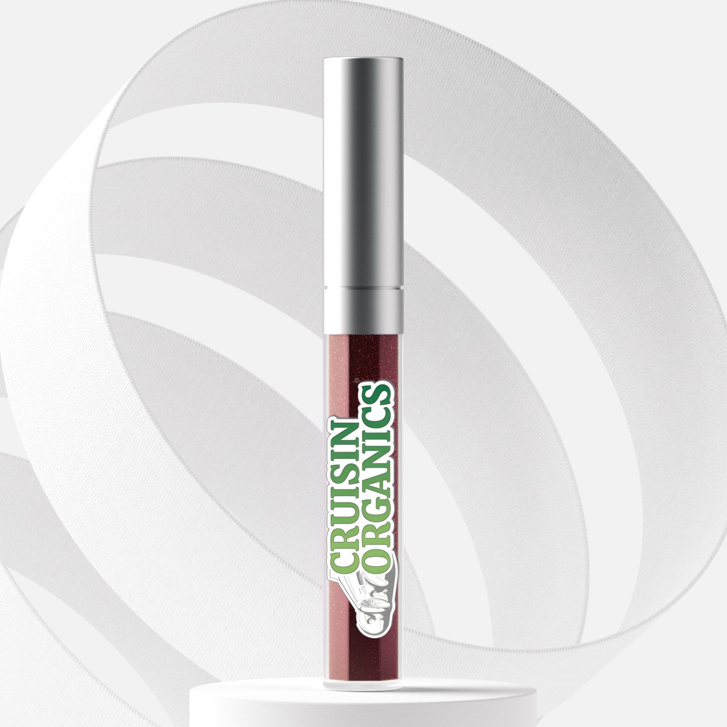 Add a little Cruisin Organics sparkle to your lips with our Cocoa Mocha Holographic Lip Gloss Topcoat! Made with all natural ingredients, this vegan and cruelty-free gloss will give your lips a stunning holographic shine. Free from gluten and parabens, it&