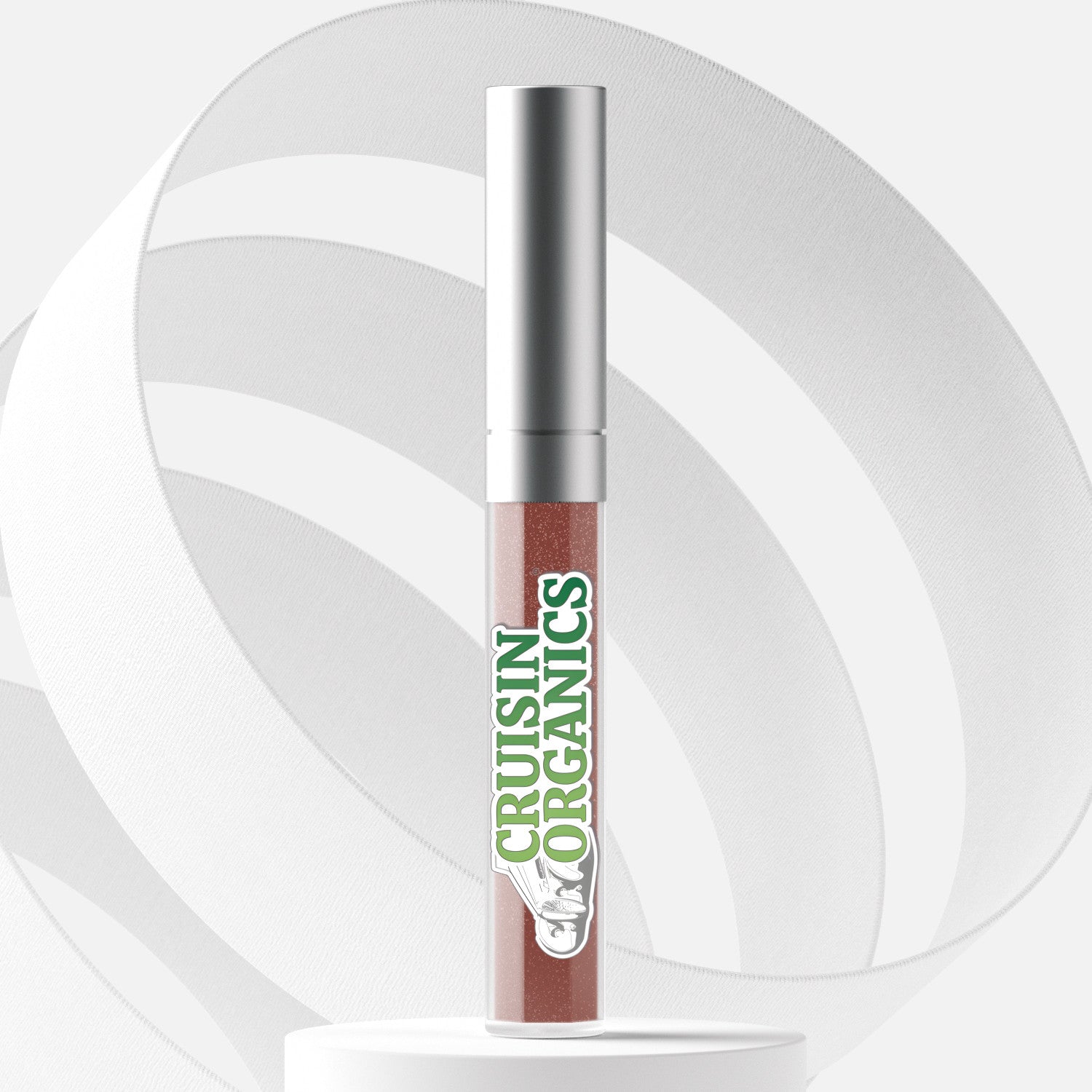 Cruisin Organic Deeholographic lip gloss is cruelty-free, gluten-free, and paraben-free, making it perfect for vegan individuals. Infused with avocado oil, it nourishes and deeply penetrates the skin for ultimate comfort and nutrition for your lips. The jojoba oil creates a protective barrier to retain moisture, while the olive oil softens and evens skin tone, leaving you with a smooth and supple pout. For a stunning color-shifting effect, pair with your favorite matte liquid lipstick.  deep-tan-holographic