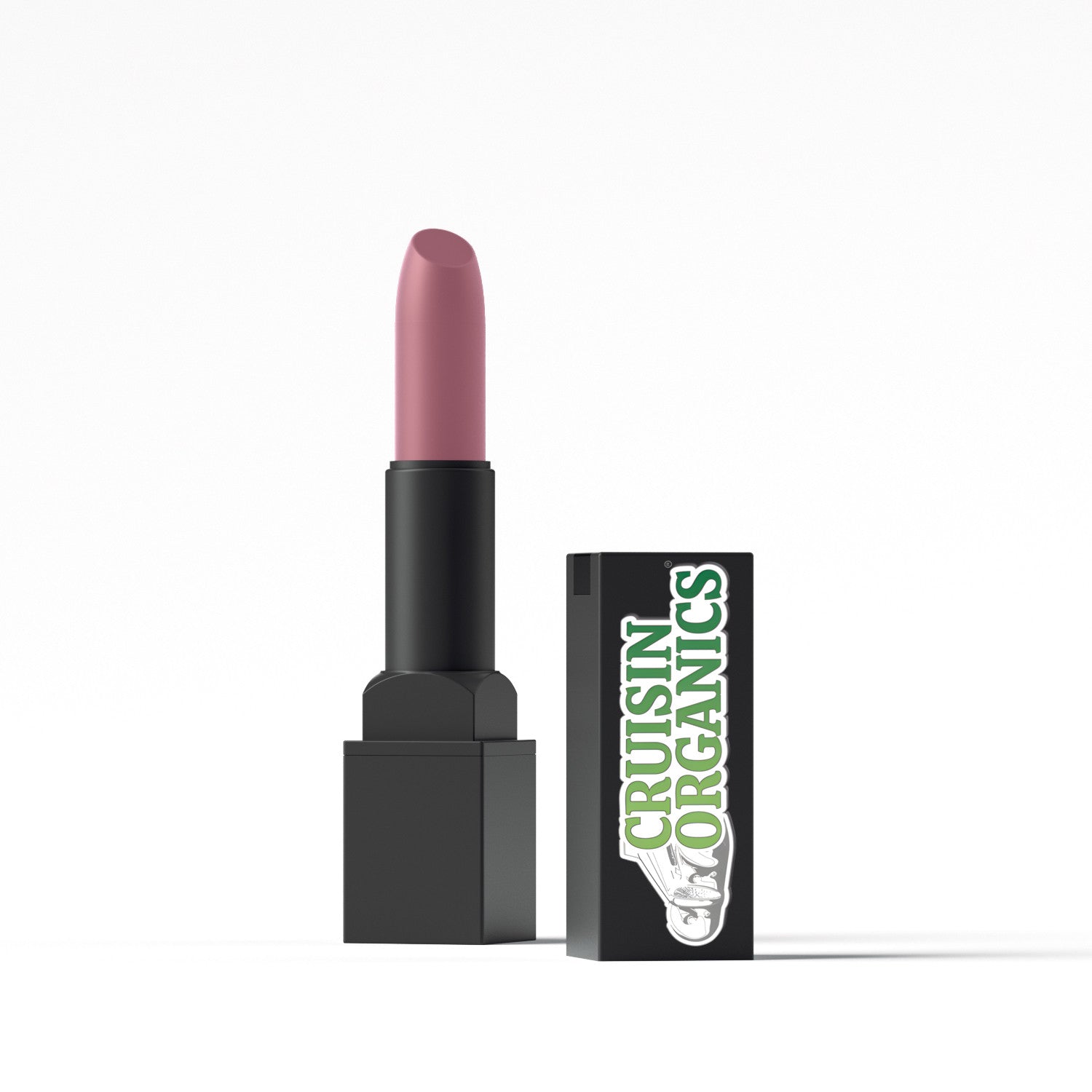 Cruisin Organics Chestnut Brown Lipstick. Enjoy long-lasting, protective color and SPF benefits from this cruelty-free, paraben-free formula. Made with nourishing, organic ingredients, this luxury lipstick is a must-have for beautiful, healthy lips that also support sustainability.