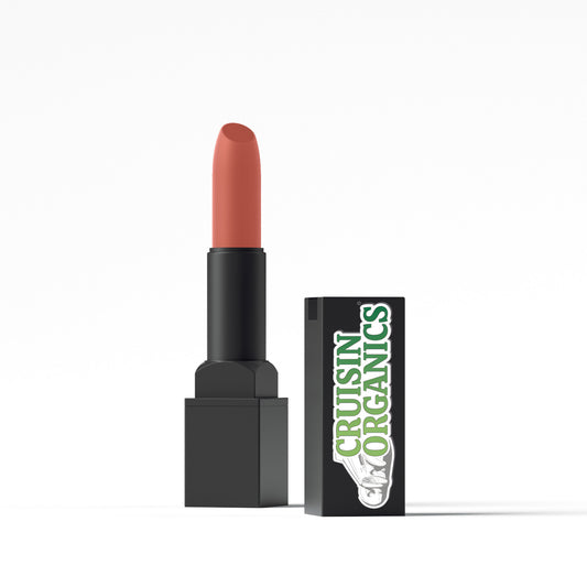 Cruisin Organics lipstick is cruelty-free and vegan.