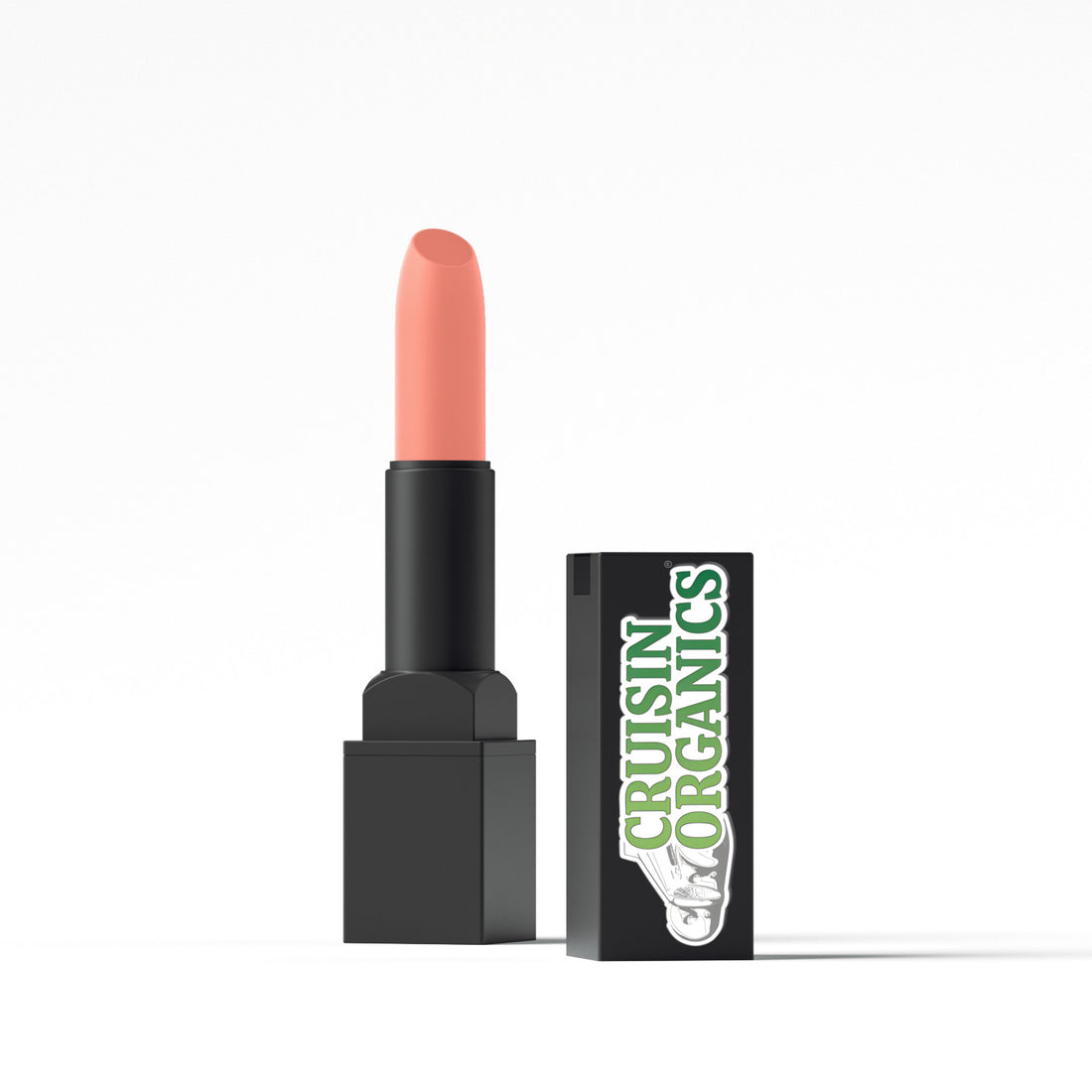 Cruisin Organics Bashful Brash Lipstick. This luxurious formula enriched with SPF and nourishing oils like Lanolin, Vitamin E, and Avocado will not only add a touch of alluring color but also lock in moisture for irresistibly soft and hydrated lips. Go beyond just lipstick, embrace nourished and hydrated lips with this exclusive product. Lipstick-8160