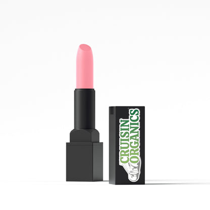 The luxurious feel of Cruisin Organics' Booty Call Lipstick, perfect for daily wear. Enriched with vitamin E, this vegan formula nourishes and protects your lips while adding a touch of glamour to your gothic look. Say goodbye to dry, chapped lips and hello to a luscious pout. Lipstick-8103