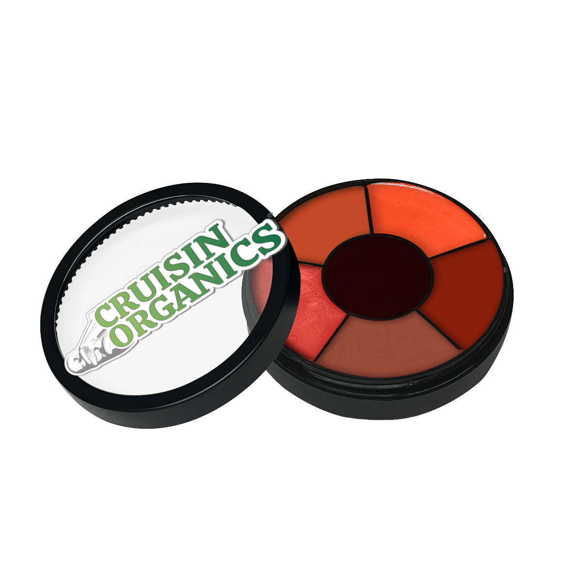 Cruisin Organics Coral Reef Wheel offers deep nourishment and protection with SPF, Vitamin E, Avocado Oil, and Coconut Oil. Enjoy paraben-free, sun-kissed skin without the harmful chemicals.