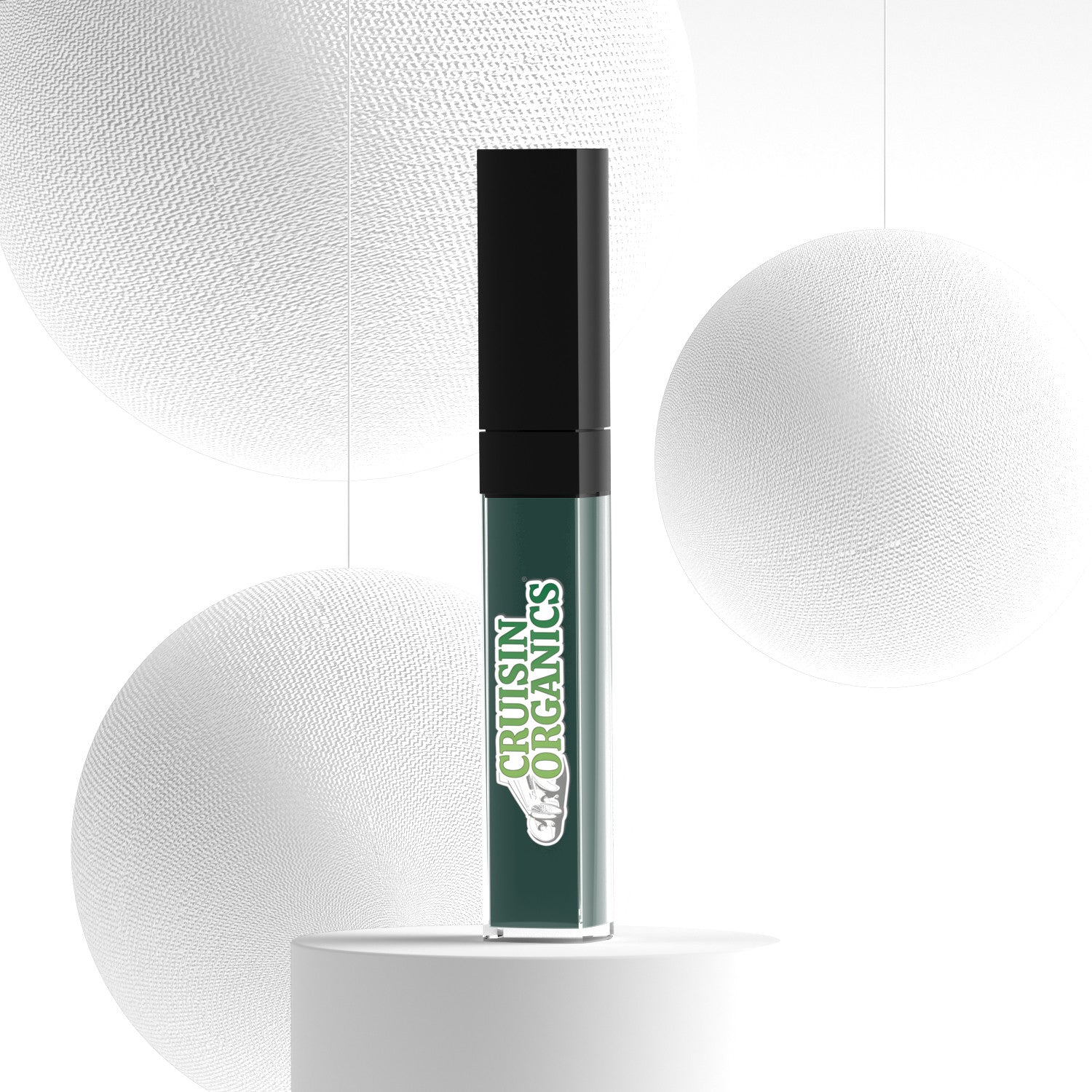 Indulge in the richness of nature with Cruisin Organics' Deep Emerald Liquid Lip Gloss. Enhance your lips with bold color and a delightful finish, thanks to its antioxidant-rich formula infused with vitamin E and nourishing oils like grapeseed, avocado, and jojoba. Experience the ultimate in cruelty-free and vegan beauty.