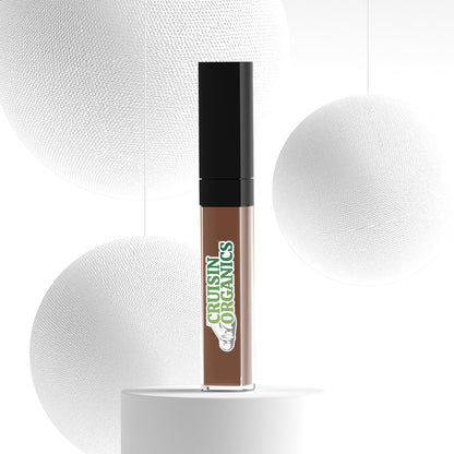  Hottie Lip Gloss SPF by Cruisin Organics is a true luxe chocolate Liquid-Lipstick-Hunter