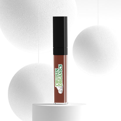 Transform your lips into a surrealist masterpiece with Spell Bond Liquid Lipstick. Cruisin Organics dark brown shade is infused with SPF for protection, and is cruelty-free, paraben-free, and vegan. Express your creativity while keeping your lips hydrated and looking lustrous.  Liquid-Lipstick-Spell-Bond