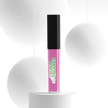 Pucker up with our Pink Pop Liquid Lipstick! With SPF and Vitamin E, your lips will stay nourished and protected all day. Plus, it's cruelty-free, paraben-free, and vegan. So go ahead and add a touch of pink to your makeup routine guilt-free. Only at Cruisin Organics.  Liquid-Lipstick-Pink-Pop