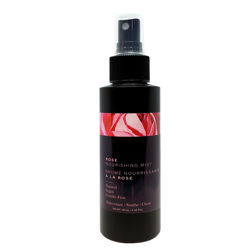 Rose Mist with Resveratrol, hyaluronic acid, vitamin C and botanical extract to keep your skin from becoming dehydrated from the outside distractions. Shop Cruisin Organics today.