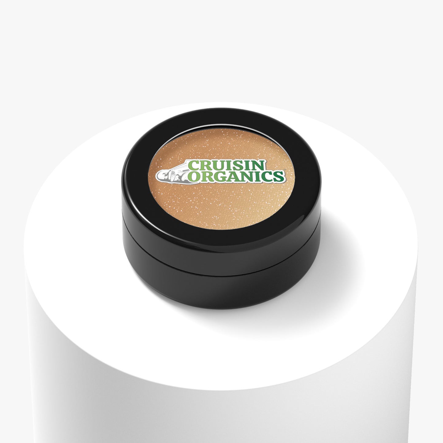 Meet your new travel buddy: Cruisin Organic's Magnolia Eyeshadow SPF. Our silky, talc-free formula delivers intense color and effortless blending for a natural, crease-resistant look. Plus, the shimmering shades add an extra pop of fun. Add to your Cruisin Organics Collection now! Sparkle-Eyeshadow-7551