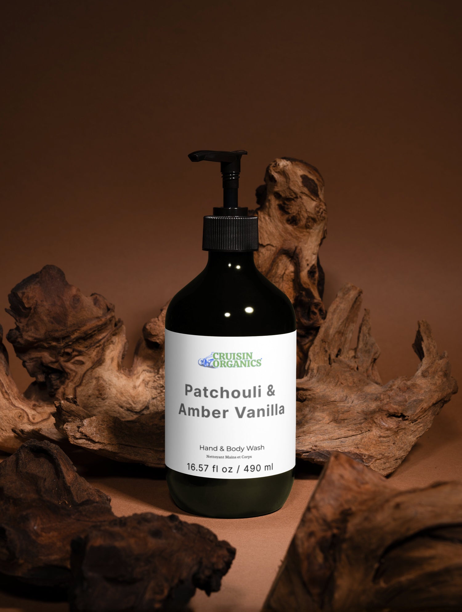 Hand &amp; Body Wash, Patchouli &amp; Amber Vanilla