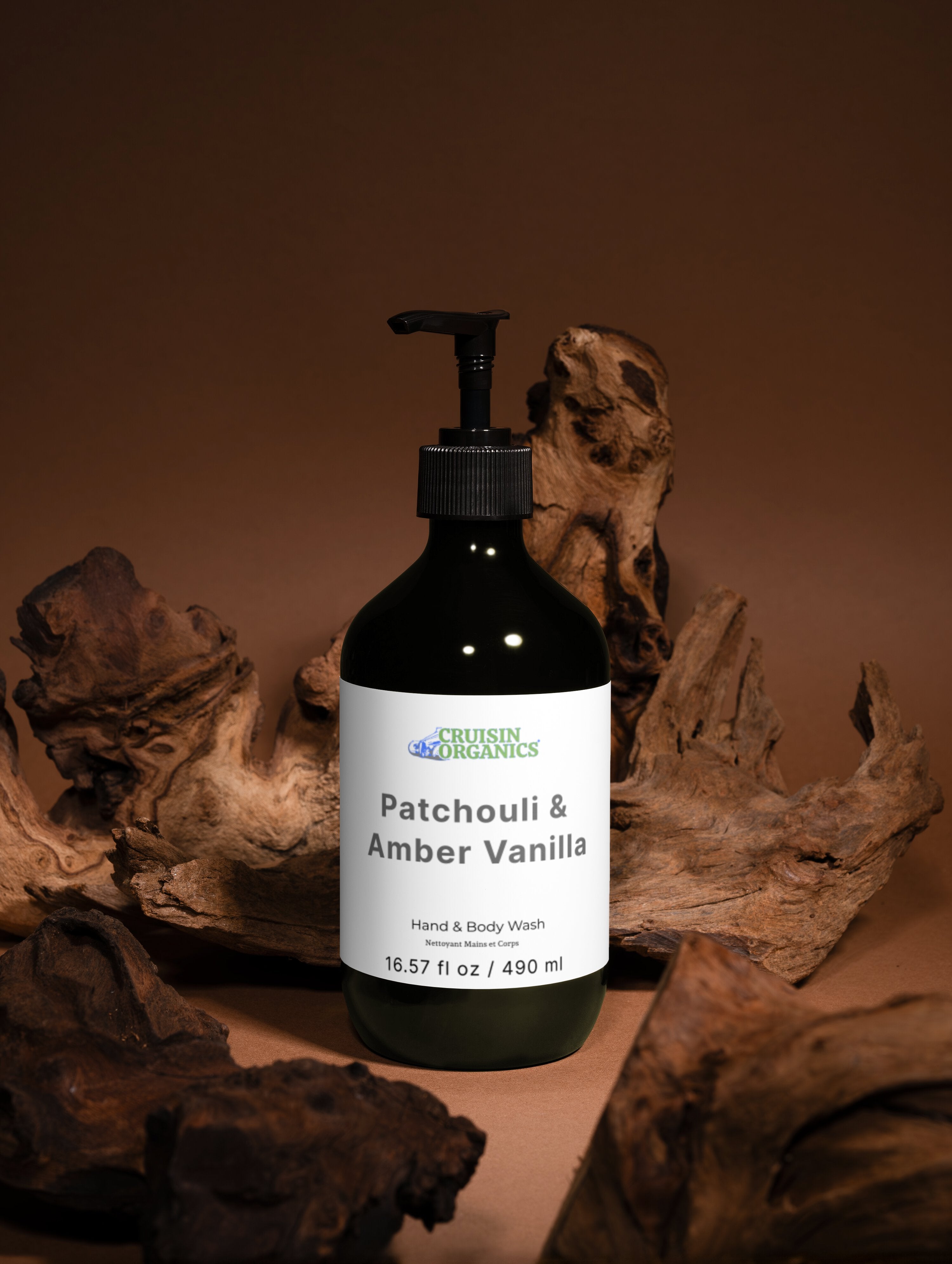 Hand &amp; Body Wash, Patchouli &amp; Amber Vanilla